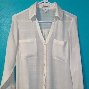 Women’s M Top, cream color